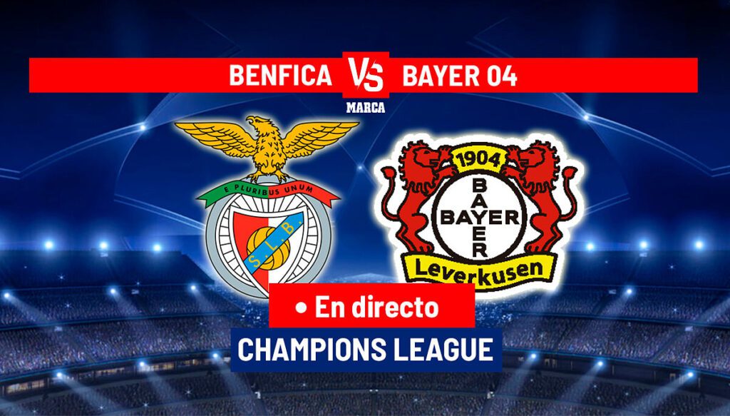 Benfica cae ante Bayer Leverkusen en la Champions League