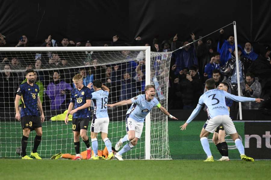 Celta supera a Lille 2-1 en la Europa League Celta supera a Lille 2-1 en la Europa League
